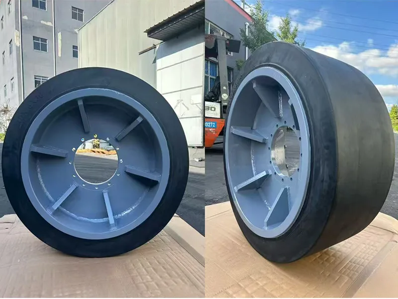 यात्रु बोर्डिङ ब्रिजमा 40x16x30 टायरहरू प्रयोग गरियो यात्रु बोर्डिङ ब्रिजमा 40x16x30 टायरहरू प्रयोग गरियो